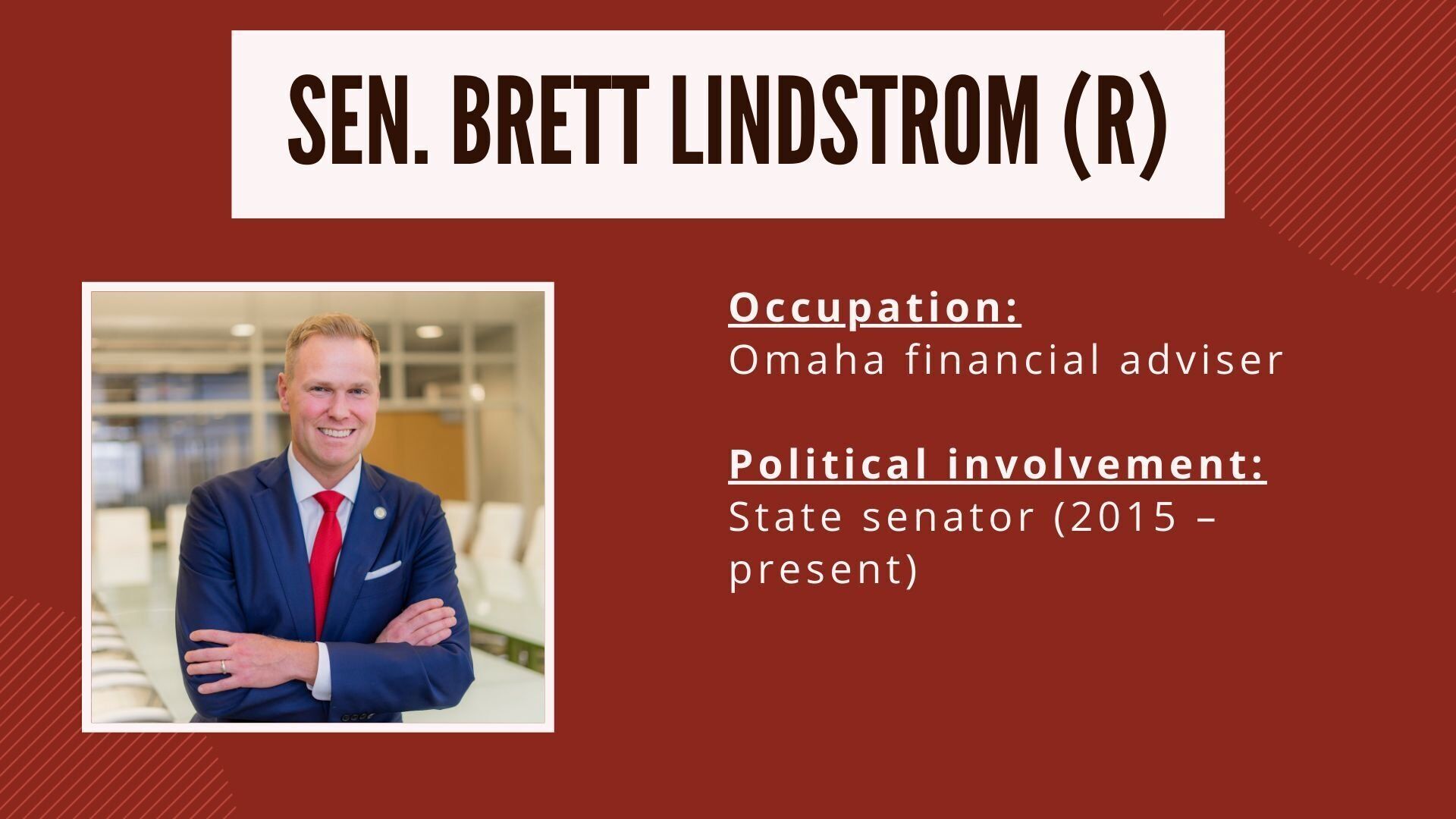 Senator Brett Lindstrom (R)